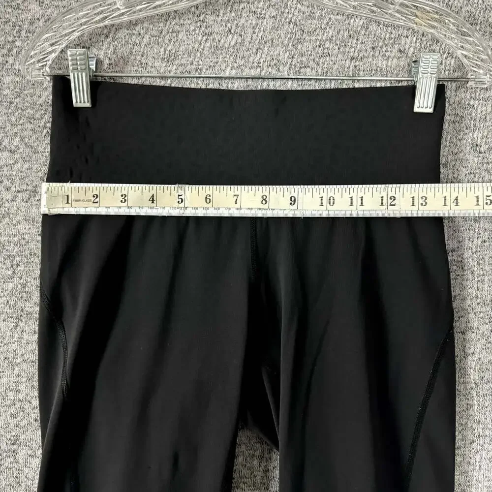 Lululemon Women's 8 Black Nylon 7/8 Compression Activewear Tights
